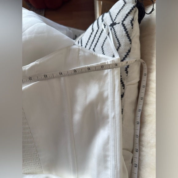 V. Chapman June White Strapless Dress - Picture 10 of 10